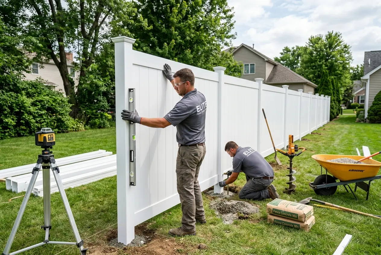 Vinyl Fence Installation